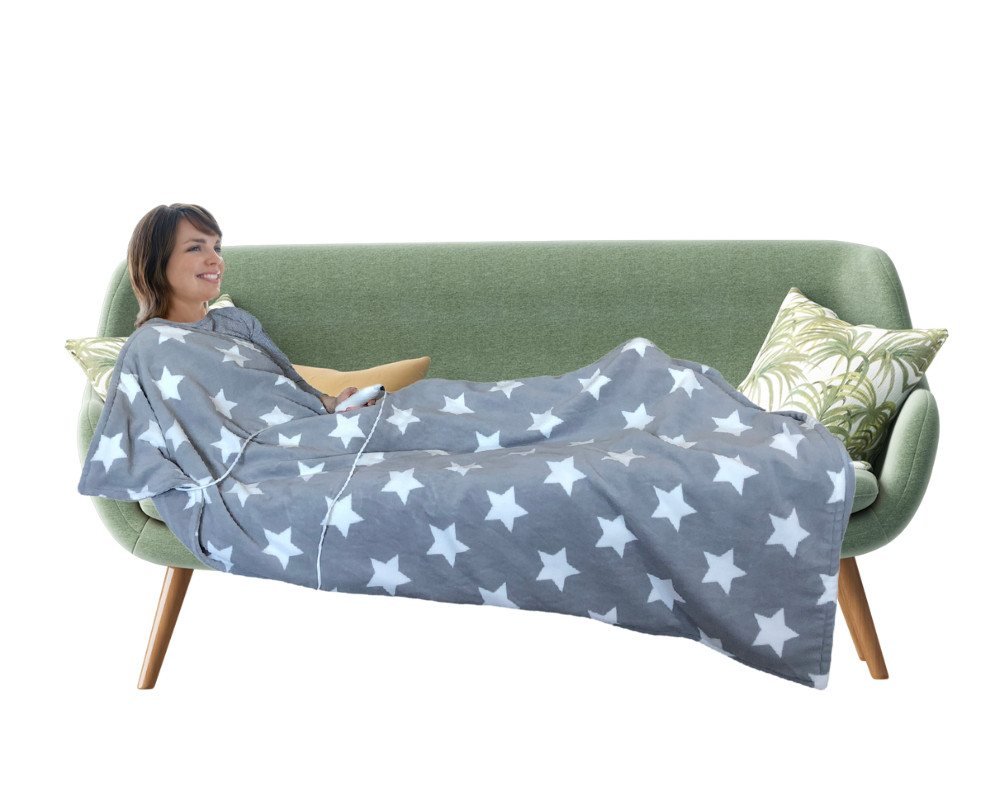 CoziPlus Starlight heated throw full body